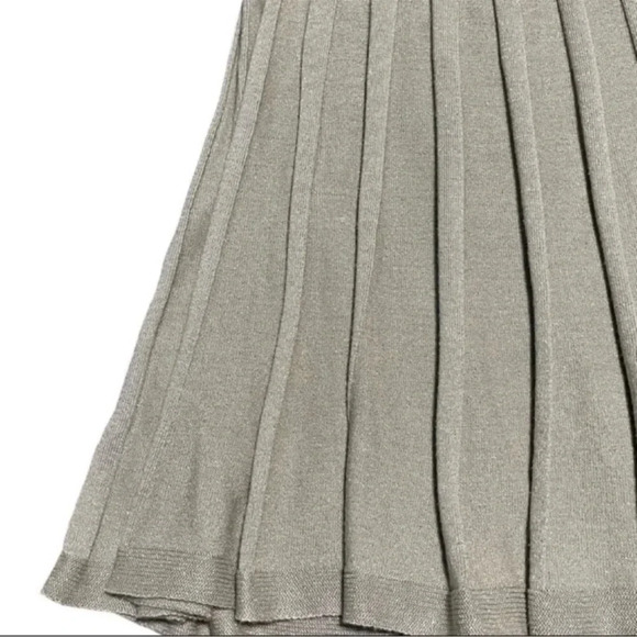 Calvin Klein Beige Knit Long Sleeves Dress Size PM - Picture 4 of 4